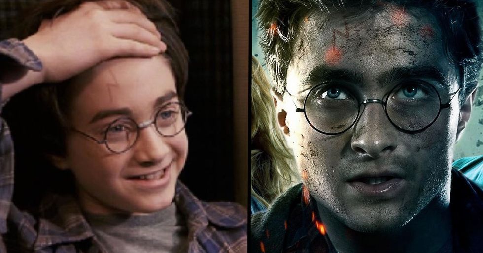 Harry Potter S Scar Isn T Actually A Lightning Bolt 22 Words