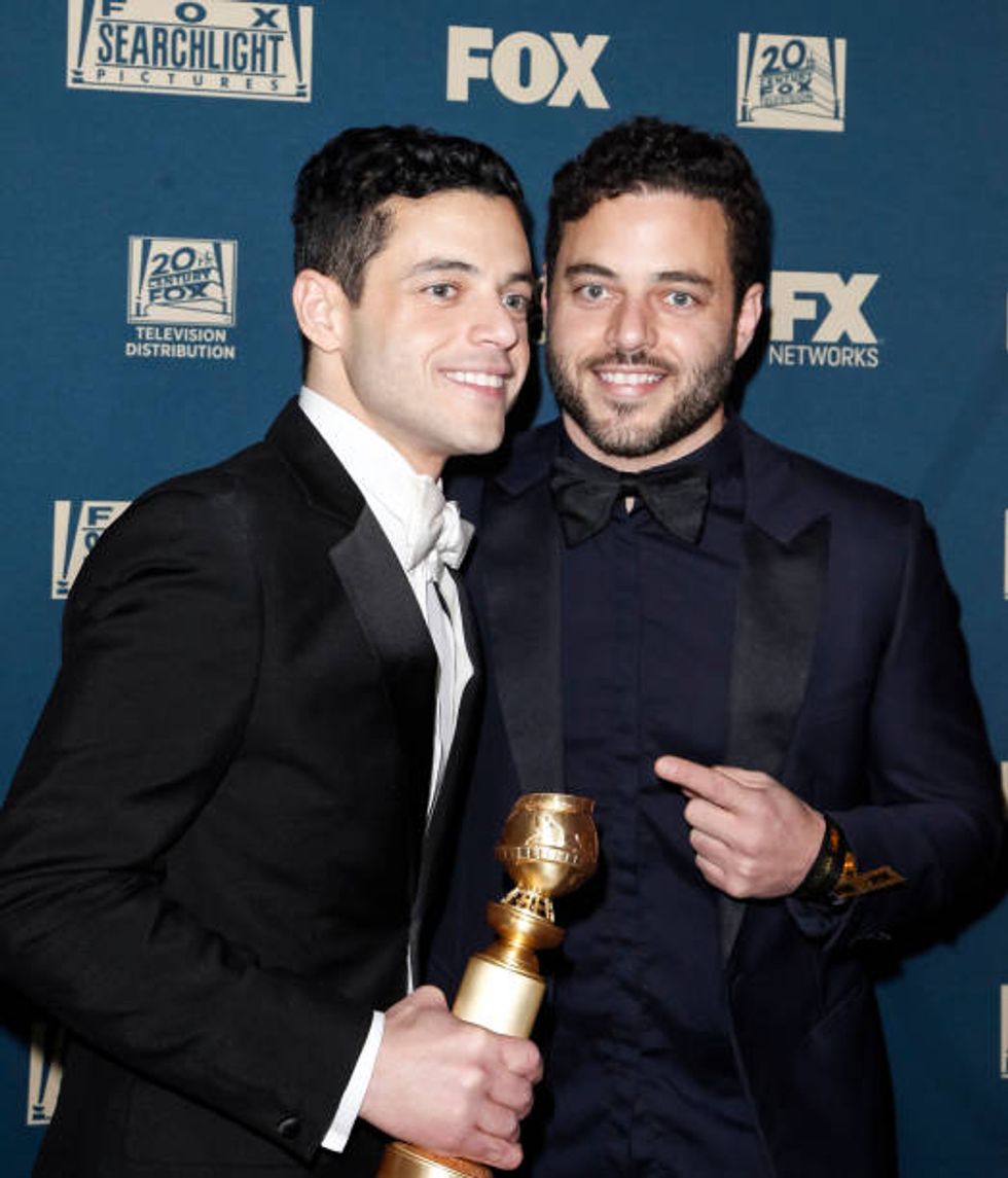 Rami Malek Has A Twin Brother Whose Life Couldn't Be More Different ...