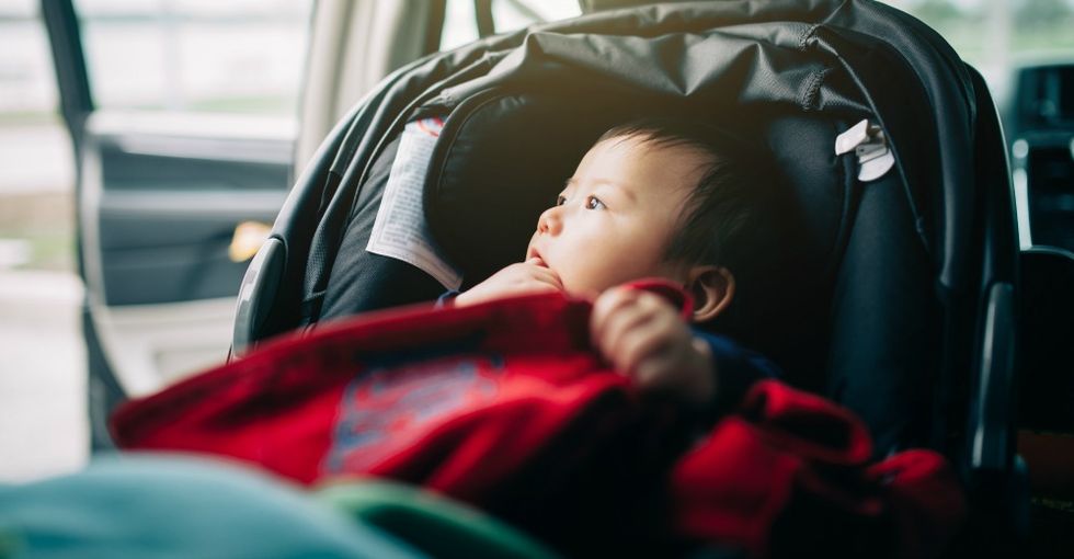 New Study Reveals The Dangers Of Letting Your Baby Sleep In A Car Seat