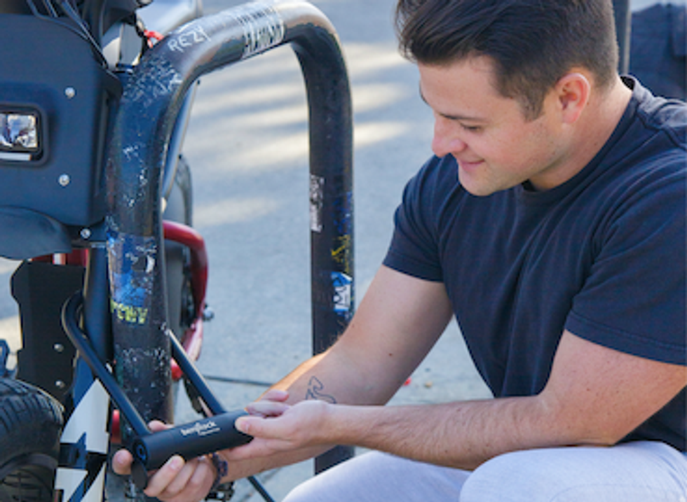 Fingerprint Bike Lock