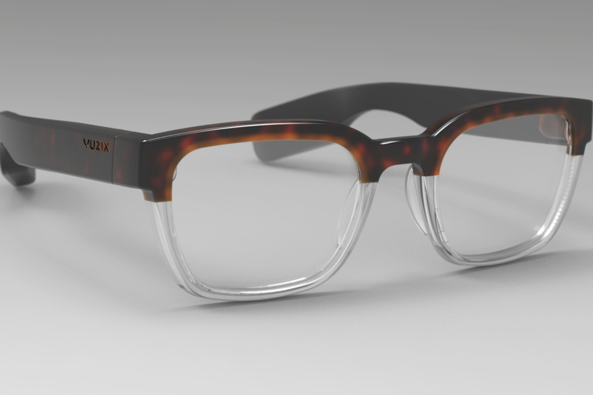 New Vuzix smart glasses use microLED technology