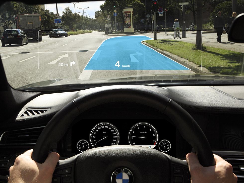 BMW iDrive Evolution: Augmented reality research project (2011)