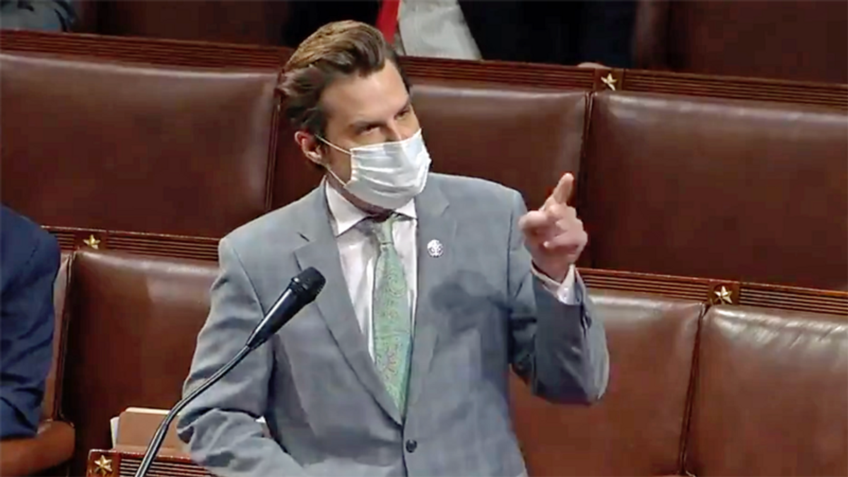 WATCH: Congress erupts in jeers after Matt Gaetz accuses Democrats of ‘setting actual fires’