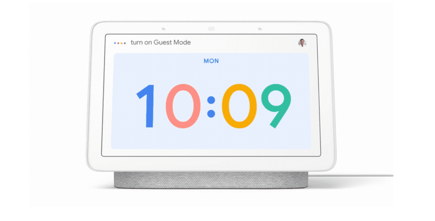 Google Assistant on a Nest Hub smart display