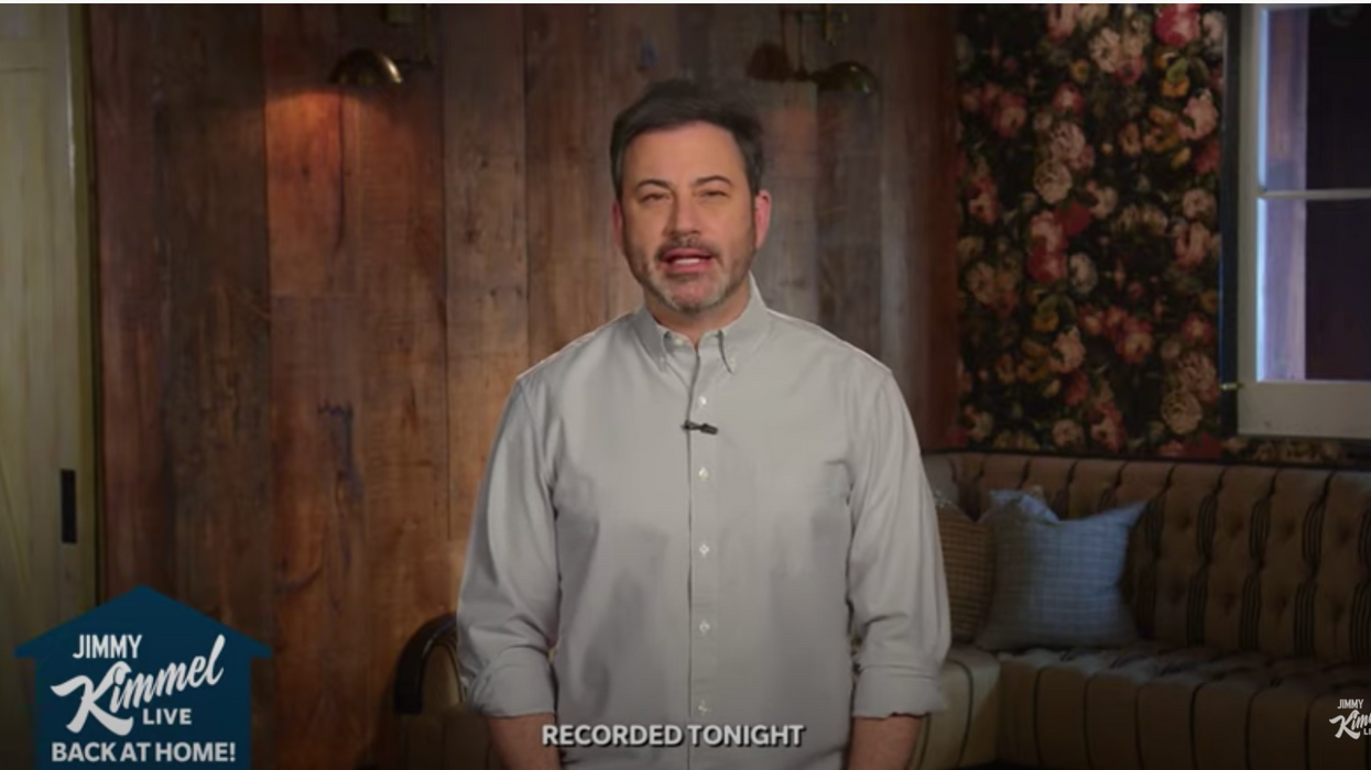 Jimmy Kimmel hosting Jimmy Kimmel Live on Wednesday January 13, 2021