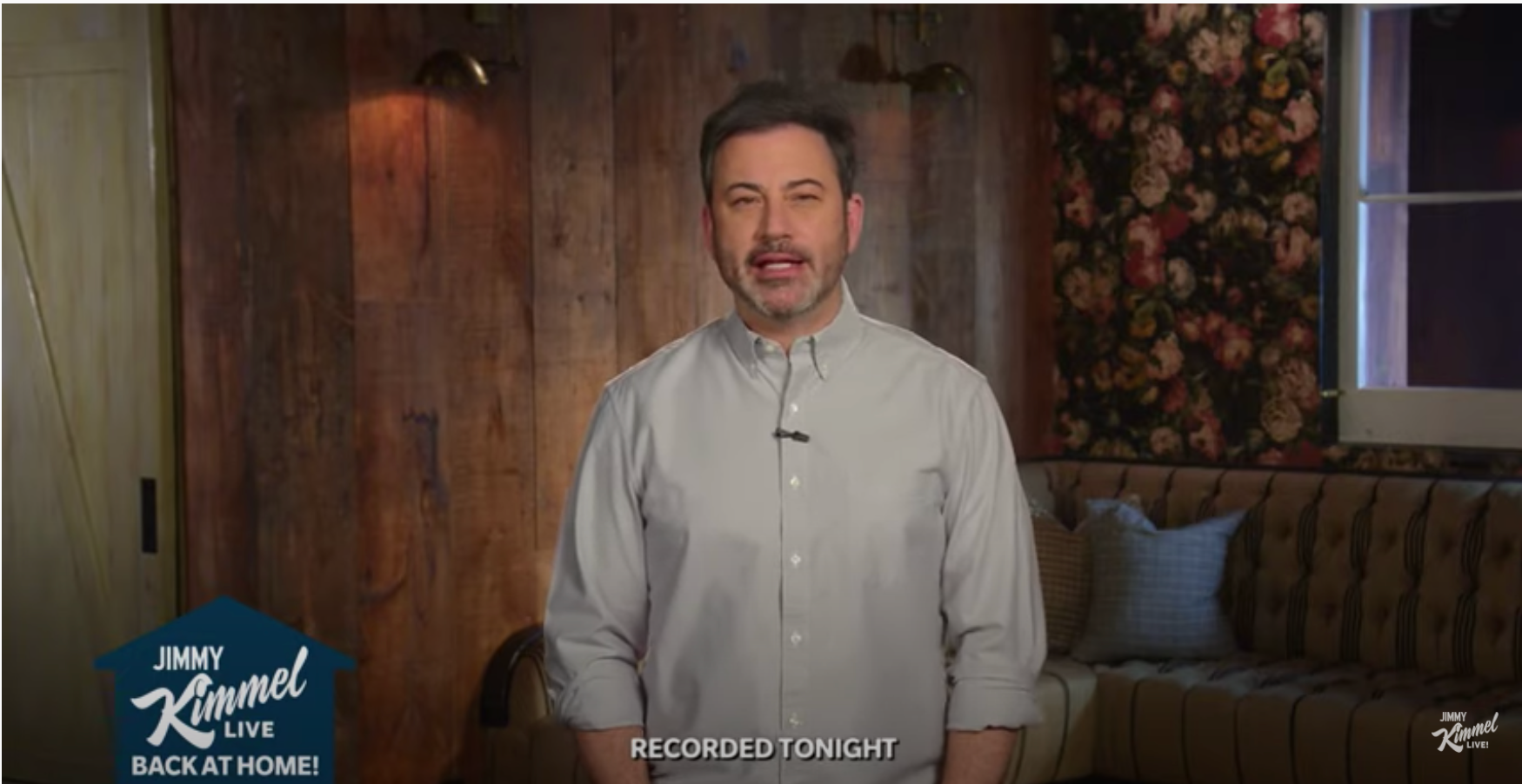 Jimmy Kimmel hosting Jimmy Kimmel Live on Wednesday January 13, 2021