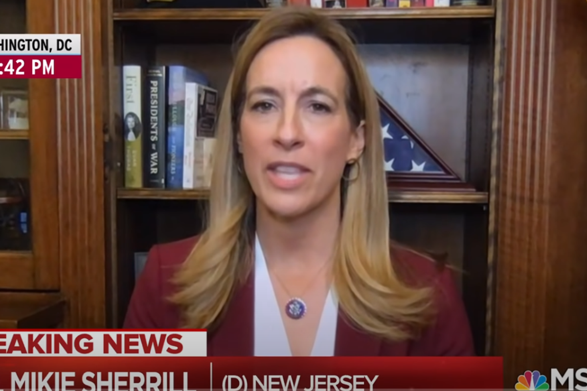 We Think This Mikie Sherrill Story Might Be 'Bout To Blow The F*ck Up