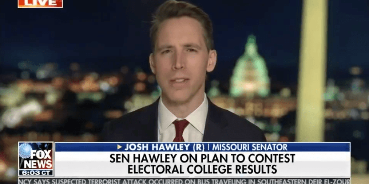 'Bad To Worse': Hawley's 'Craven' Servility To Trump Is Doing Him No Good - Vimarsana News