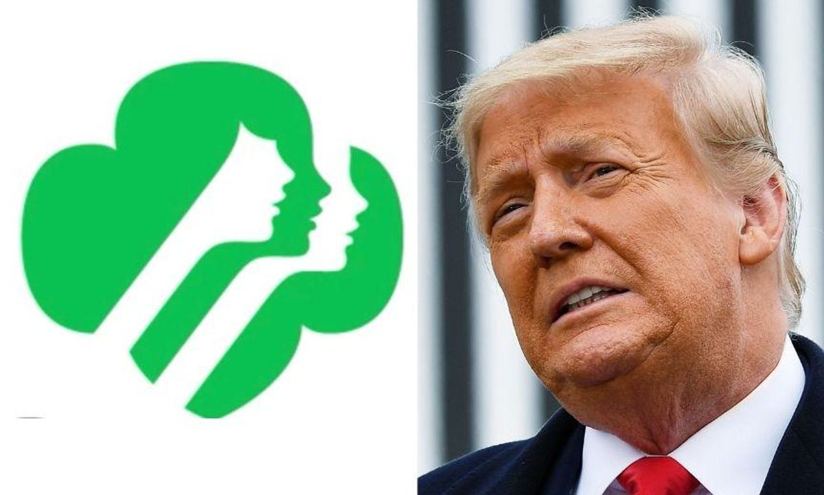 Now Even The Girl Scouts Are Distancing Themselves From Trump and the Internet Is Having a Field Day