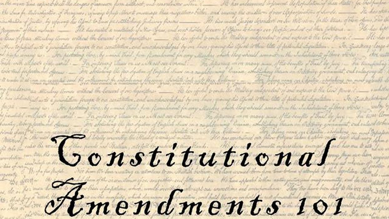 constitutional amendment