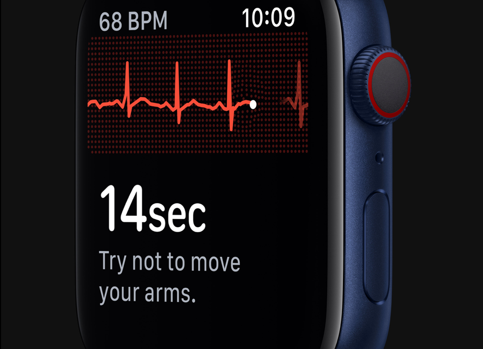 Apple Watch heart rate app
