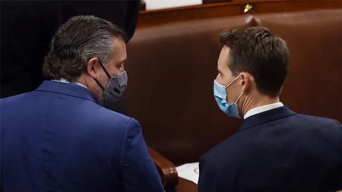 Ted Cruz and Josh Hawley have set themselves up to be expelled from Congress: Historian Beschloss