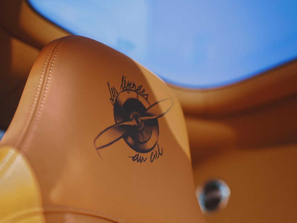Bugatti Chiron Sport "Les L\u00e9gendes du Ciel" edition