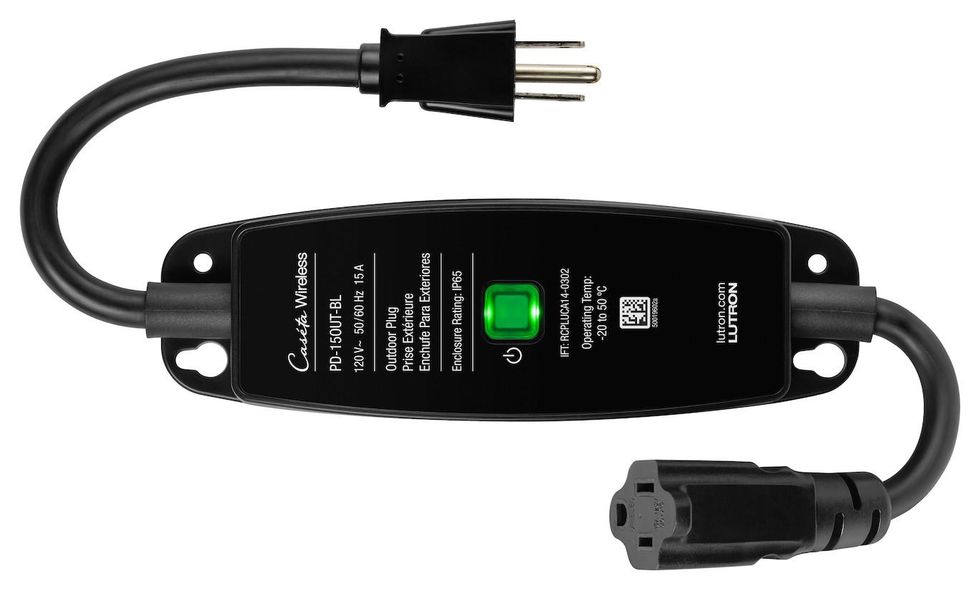 Lutron's Caséta smart plug is what you need for outdoor living Gearbrain