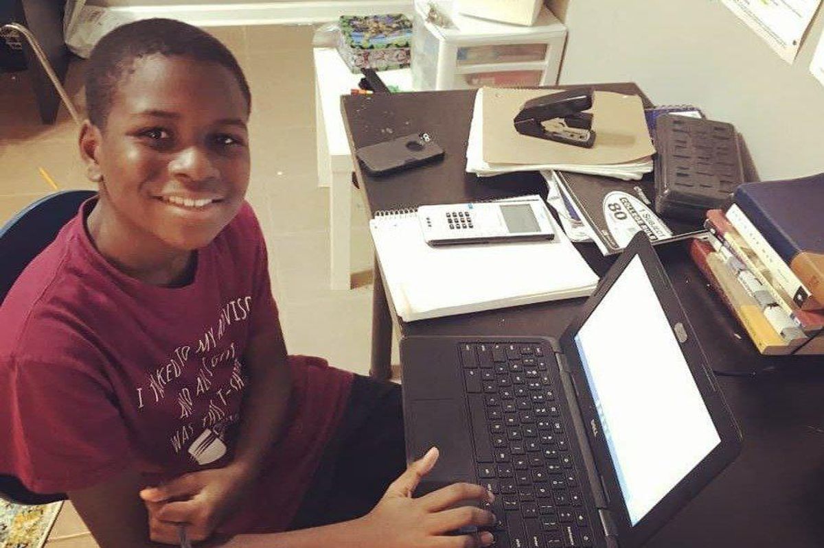 12-year-old prodigy Caleb Anderson is already a college sophomore