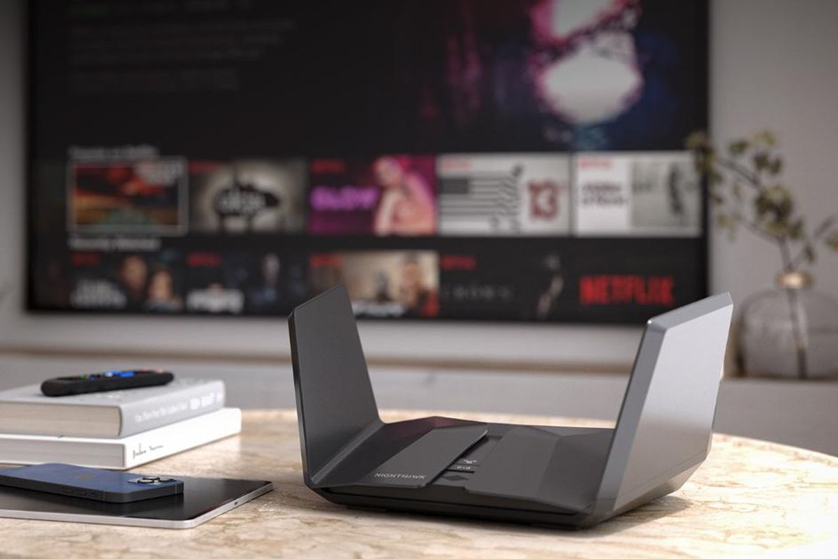 Nighthawk RAXE500 Tri-band Wi-Fi router