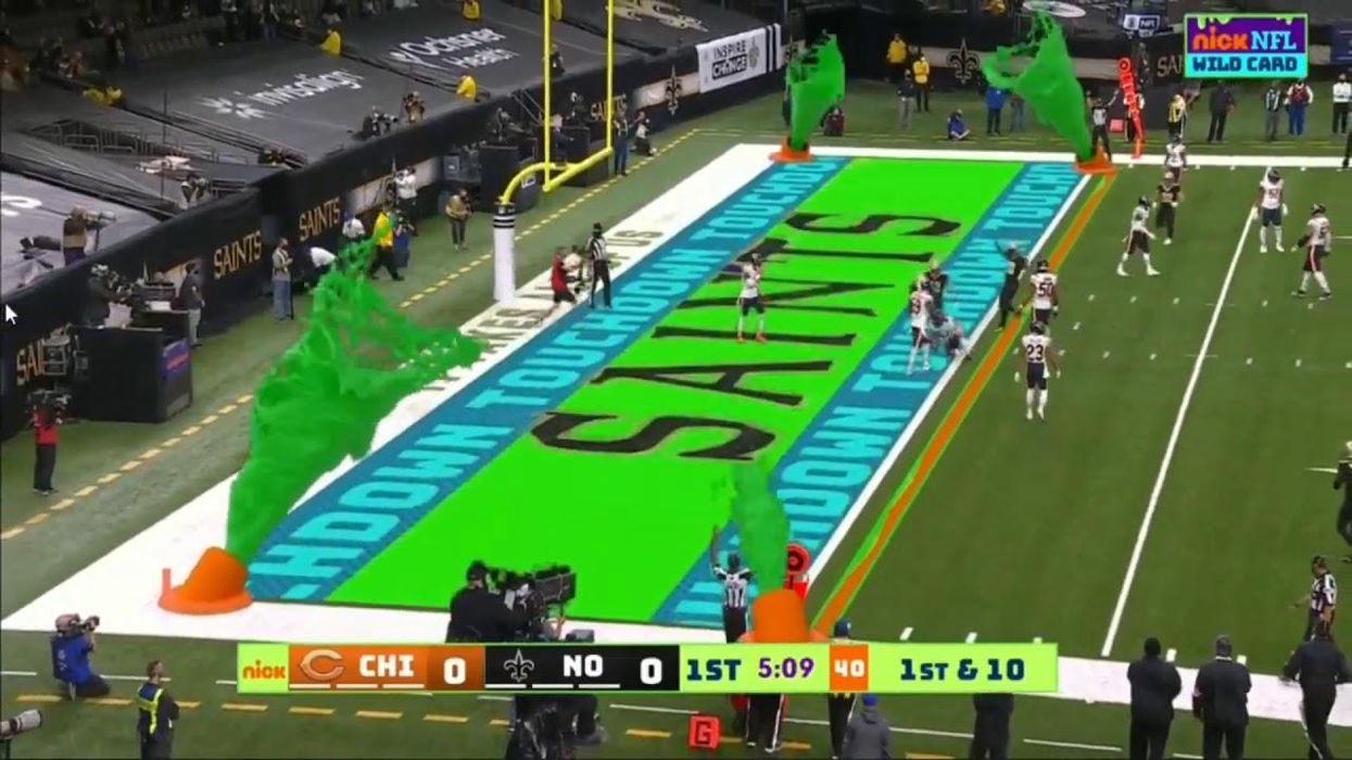 Nickelodeon's takeover of NFL game was all kinds of slime-covered fun