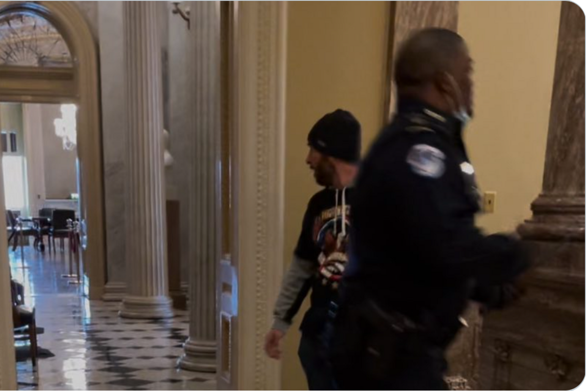 Black Cops’ Blue Lives Didn’t Matter Much To Trump’s Mob