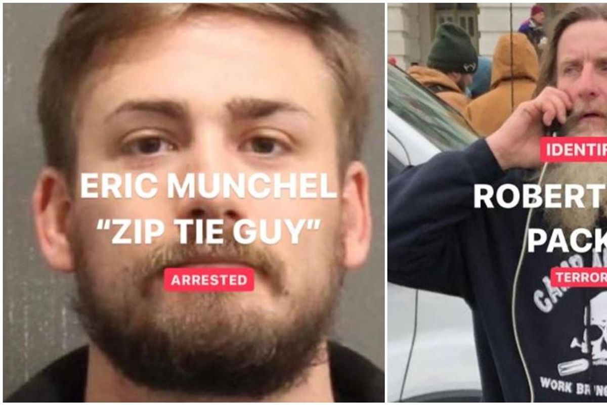 The Instagram page ID'ing terrorists who invaded the Capitol is back online