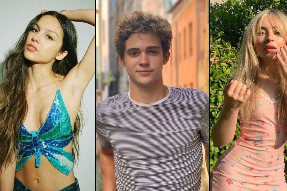 Olivia Rodrigo, Joshua Bassett, Sabrina Carpenter
