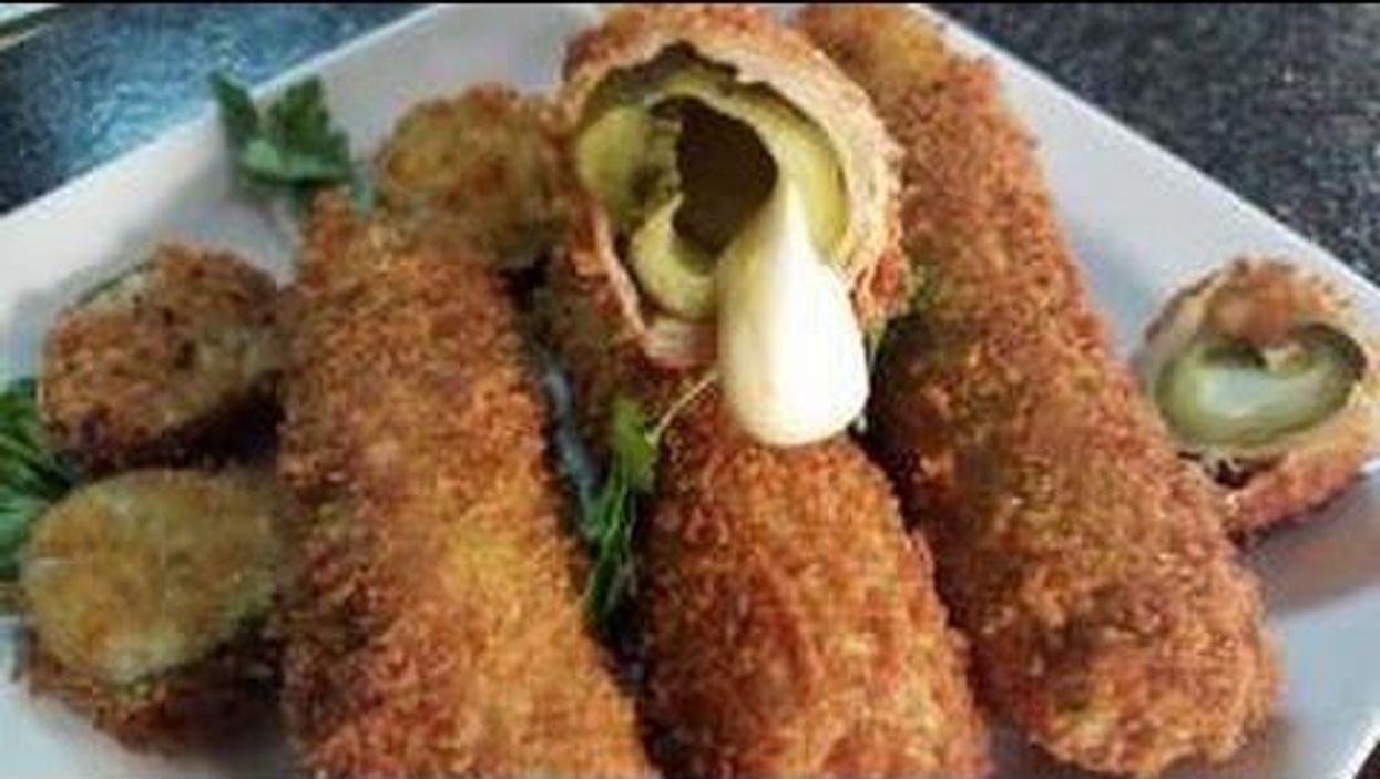 Pickle mozzarella sticks are the food mash-up we never knew we needed
