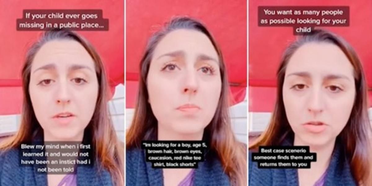 Quick-thinking mother finds her child lost in a Kmart thanks to the TikTok hack