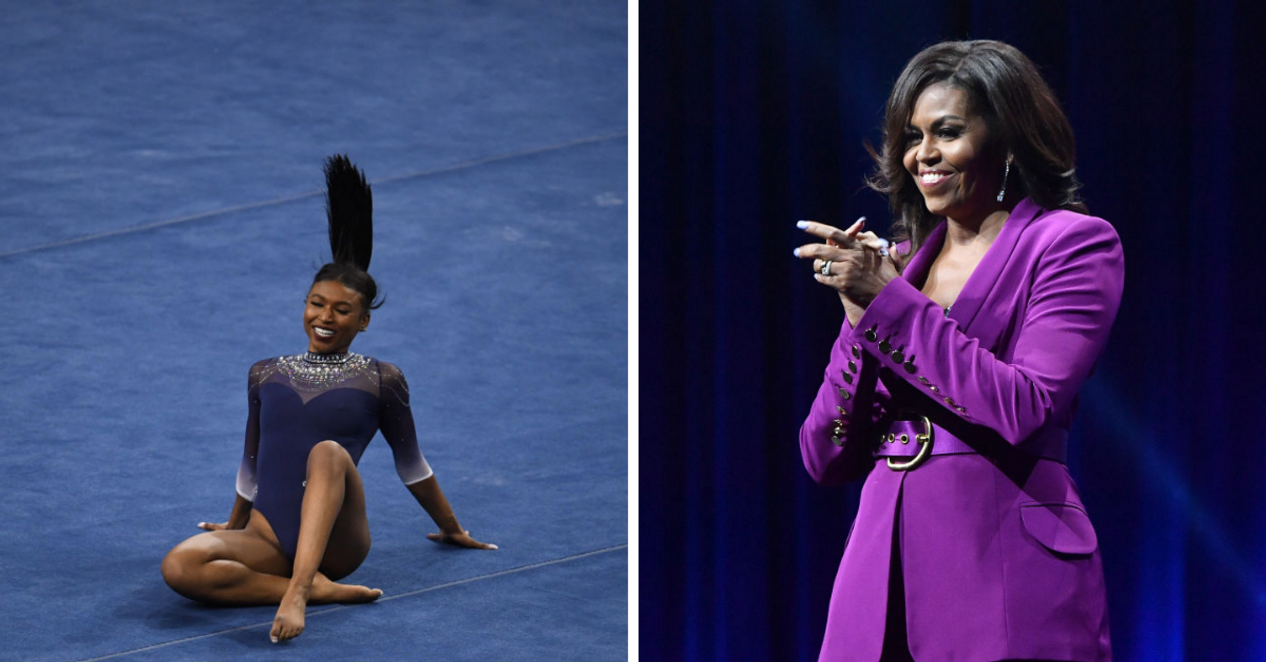 UCLA Gymnast Left 'Speechless' After Michelle Obama Gives Shout Out To Her Viral Floor Routine