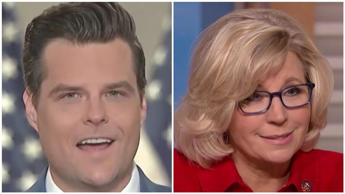 Only someone like Matt Gaetz could make Liz Cheney look like a victim: op-ed
