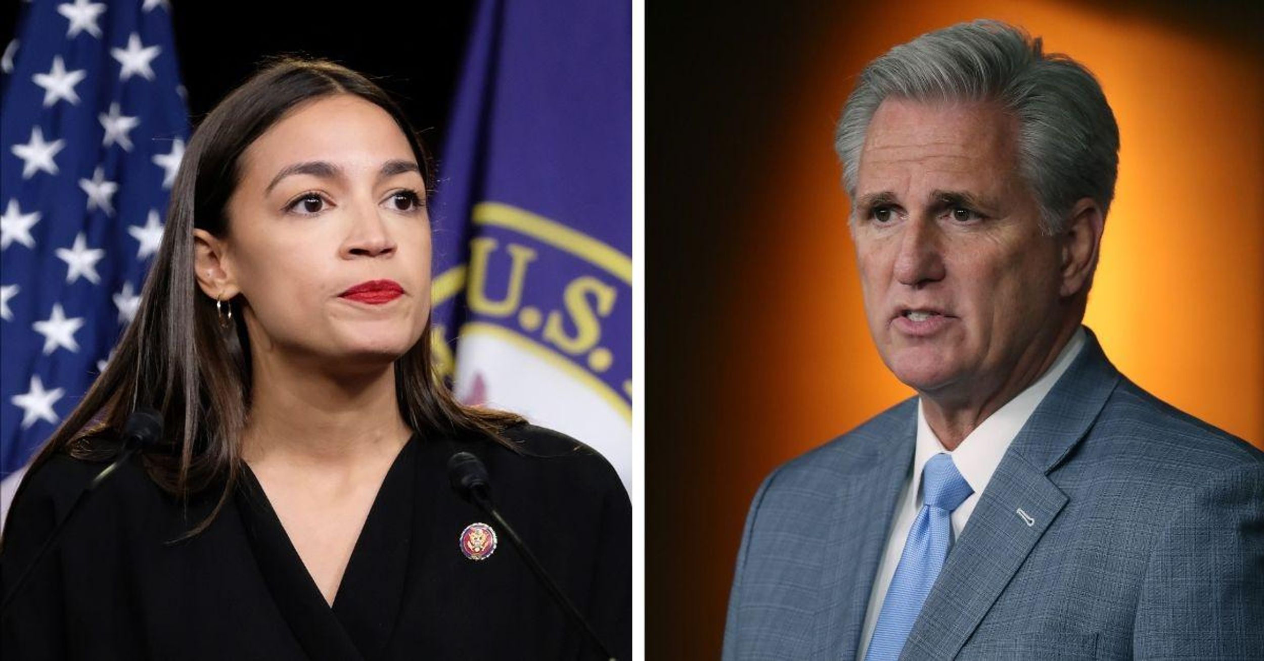 AOC Blasts GOP House Leader For Letting 'Legitimate White Supremacist Sympathizers' Run Party