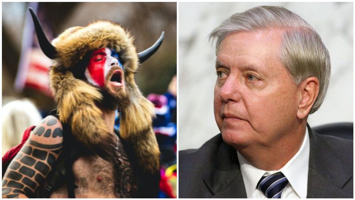 Hey Senators! The QAnon Shaman is still ready to testify