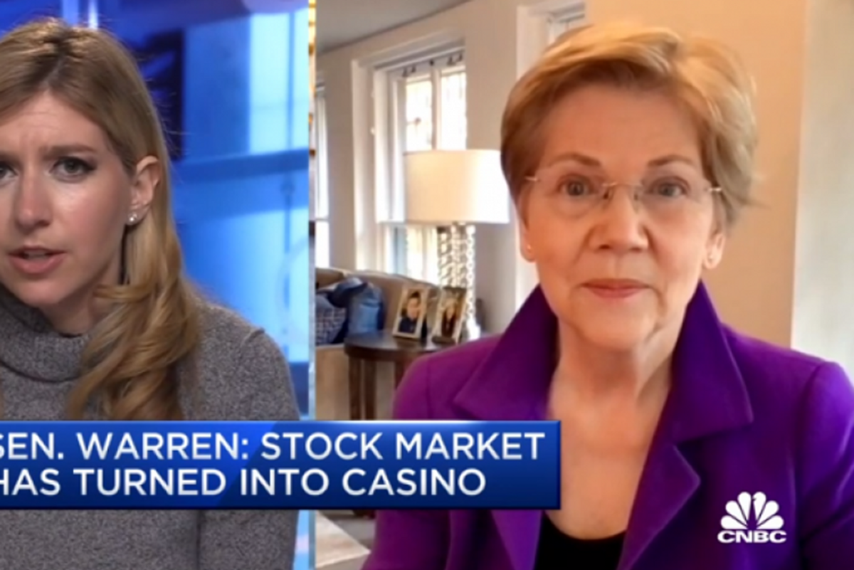Elizabeth Warren simply destroys CNBC host over two-cent wealth tax propaganda