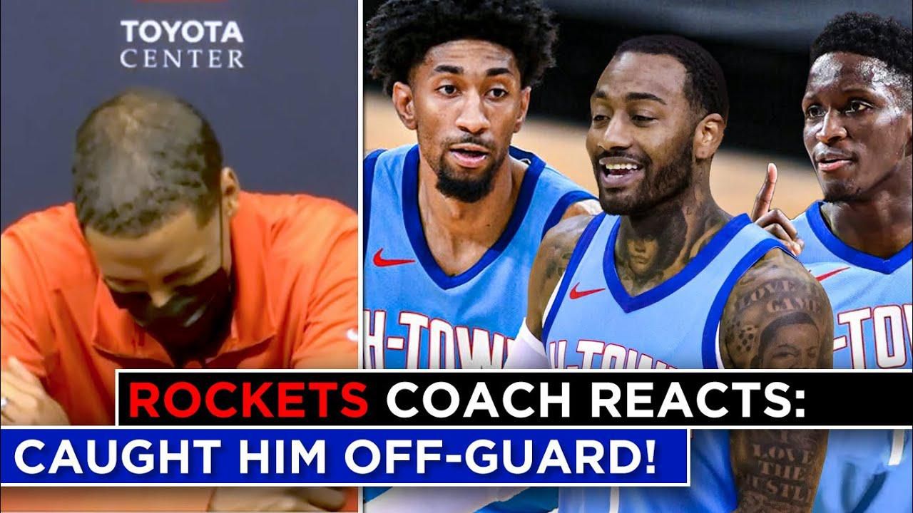 Watch Stephen Silas lose it after hearing Rockets' new nickname for first time