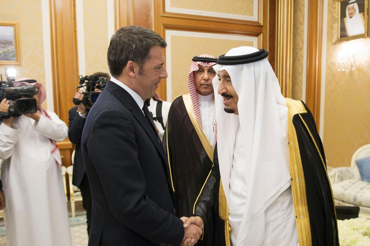 Renzi sogna la Silicon Valley araba