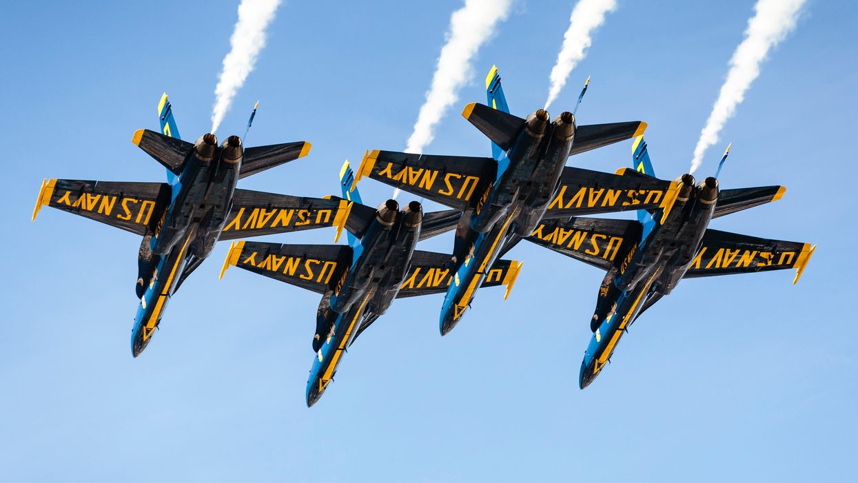 U.S. Navy air show. 