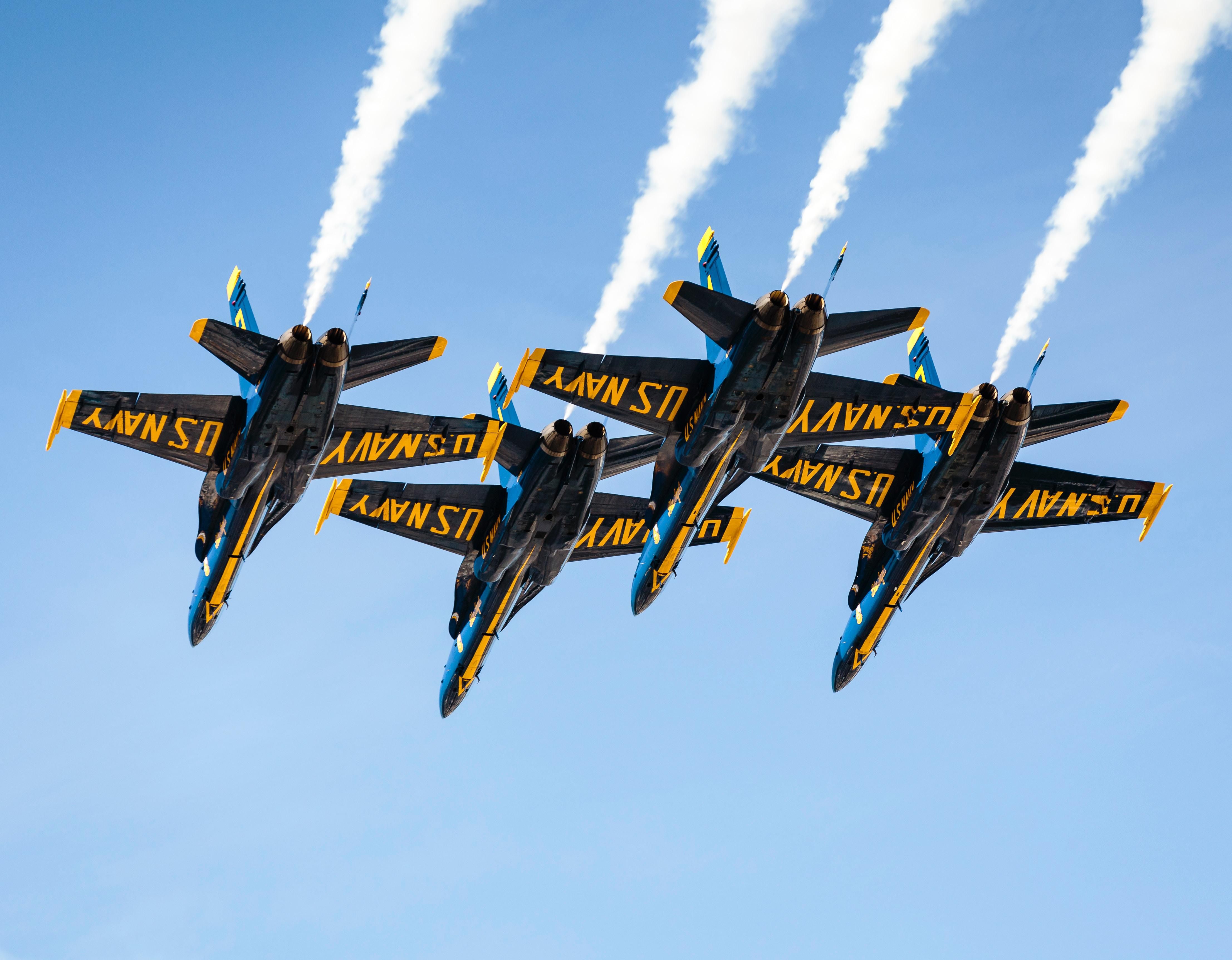 U.S. Navy air show. 