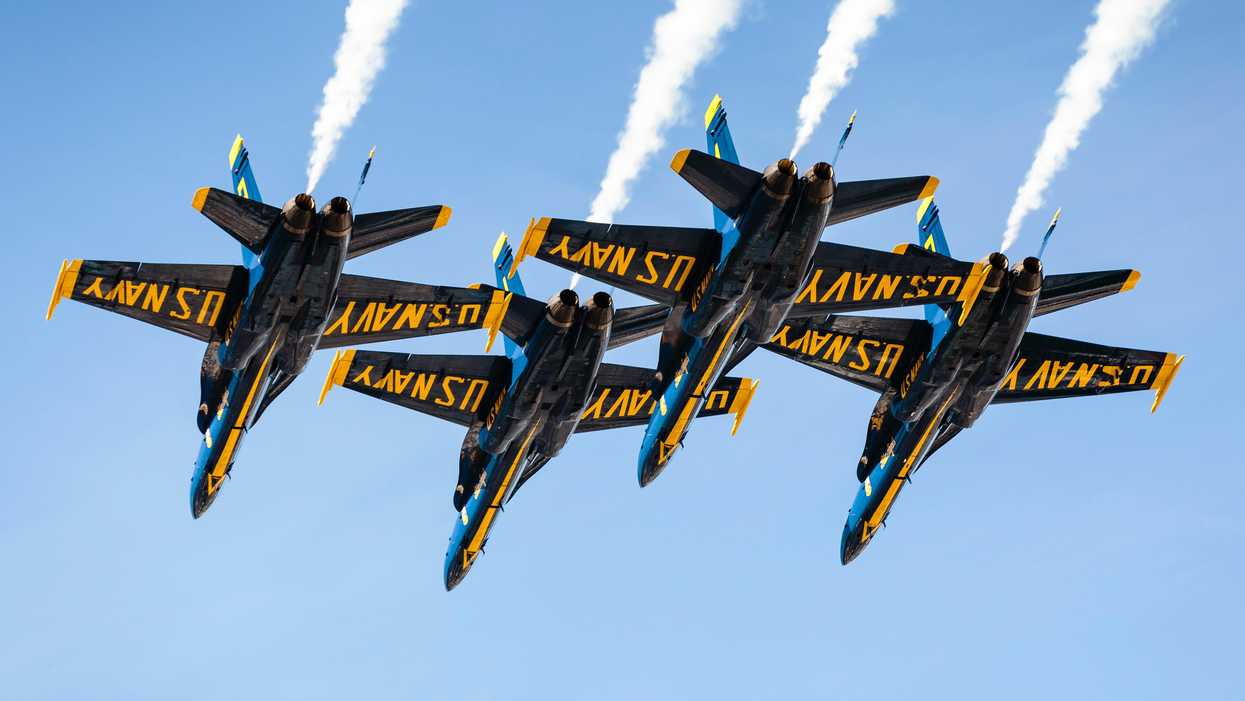 U.S. Navy air show.