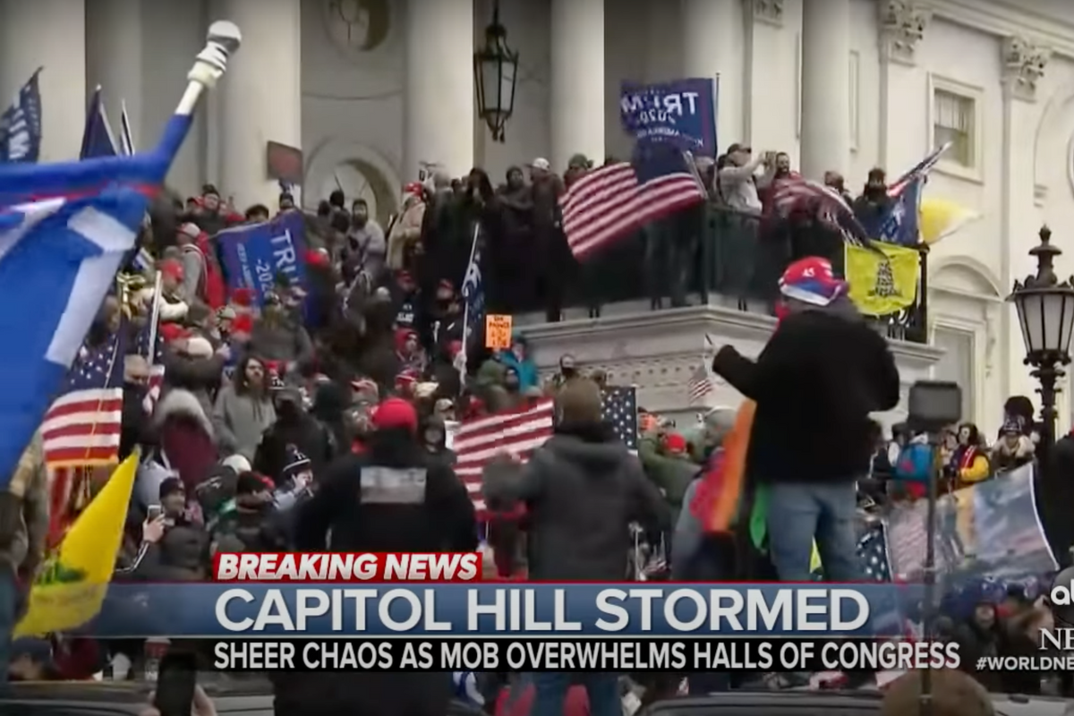 MAGA Military Mob Very Dumb, Very Scary