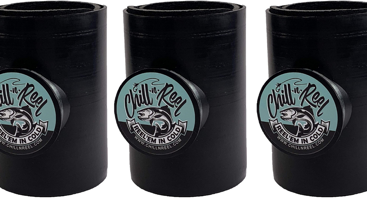 This koozie will let go fishing without ever putting your drink down