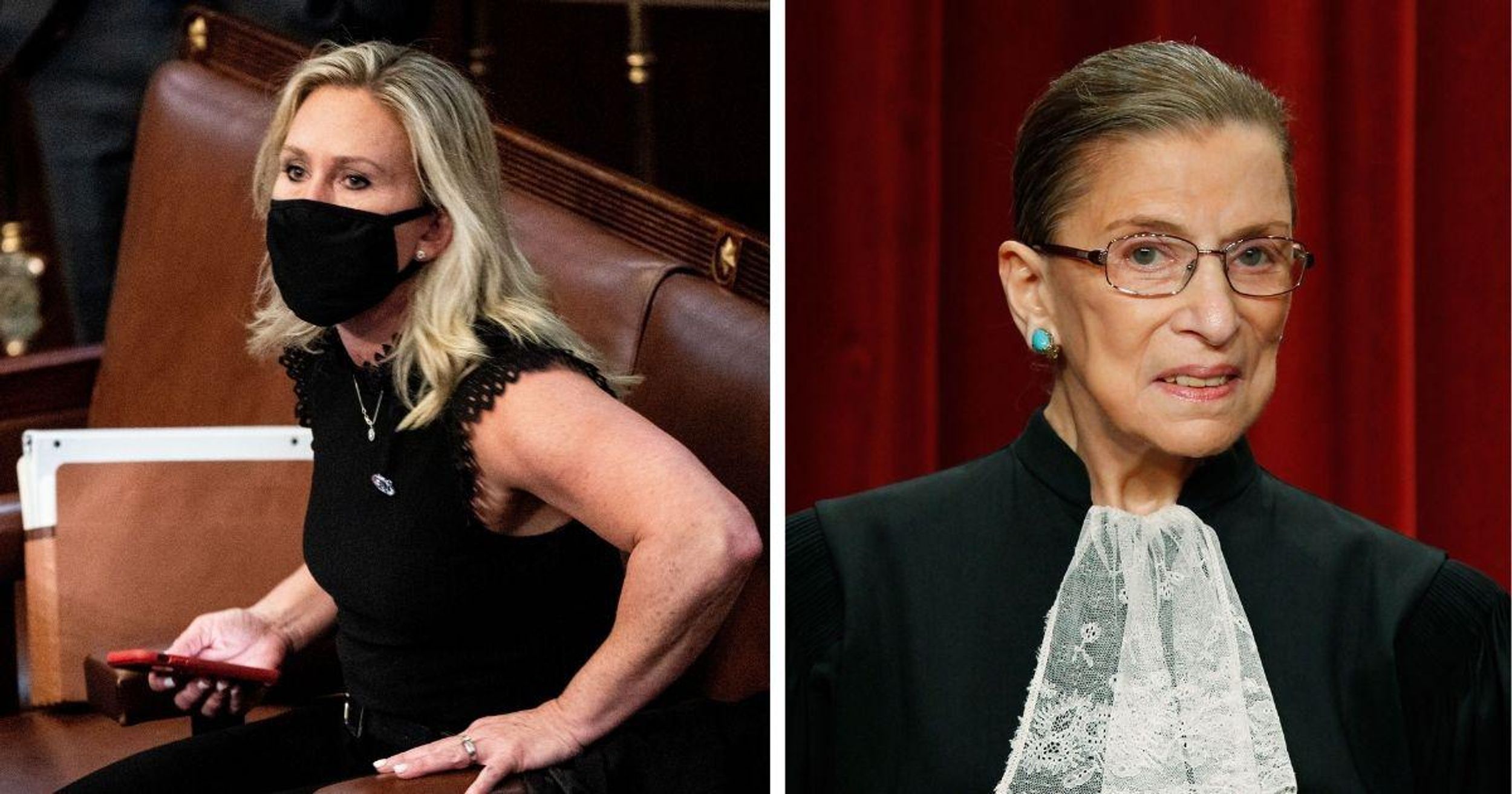 QAnon Congresswoman Once Claimed Ruth Bader Ginsburg Was Replaced By A Body Double