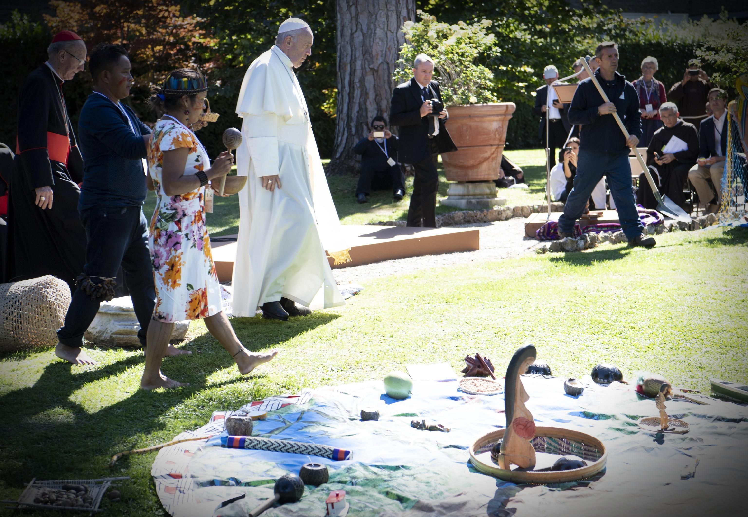 «Pachamama» ora è un passatempo. Ma se gioca la Chiesa non fa ridere
