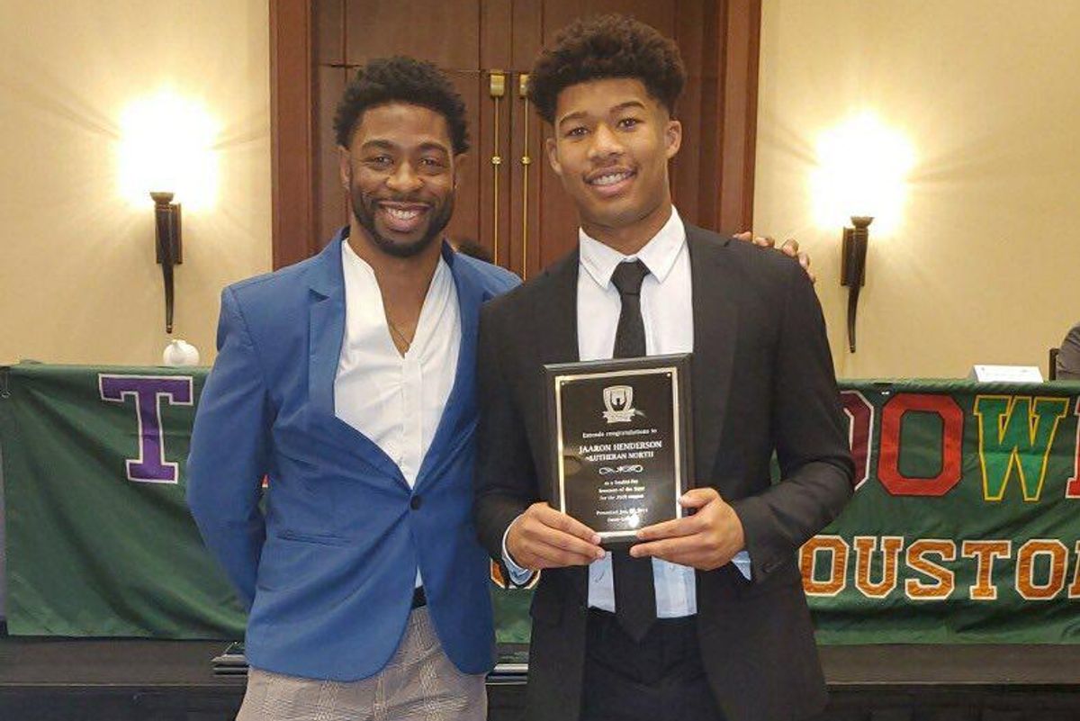 WHAT'S GOOD? Lutheran North's Stephens is a Godsend