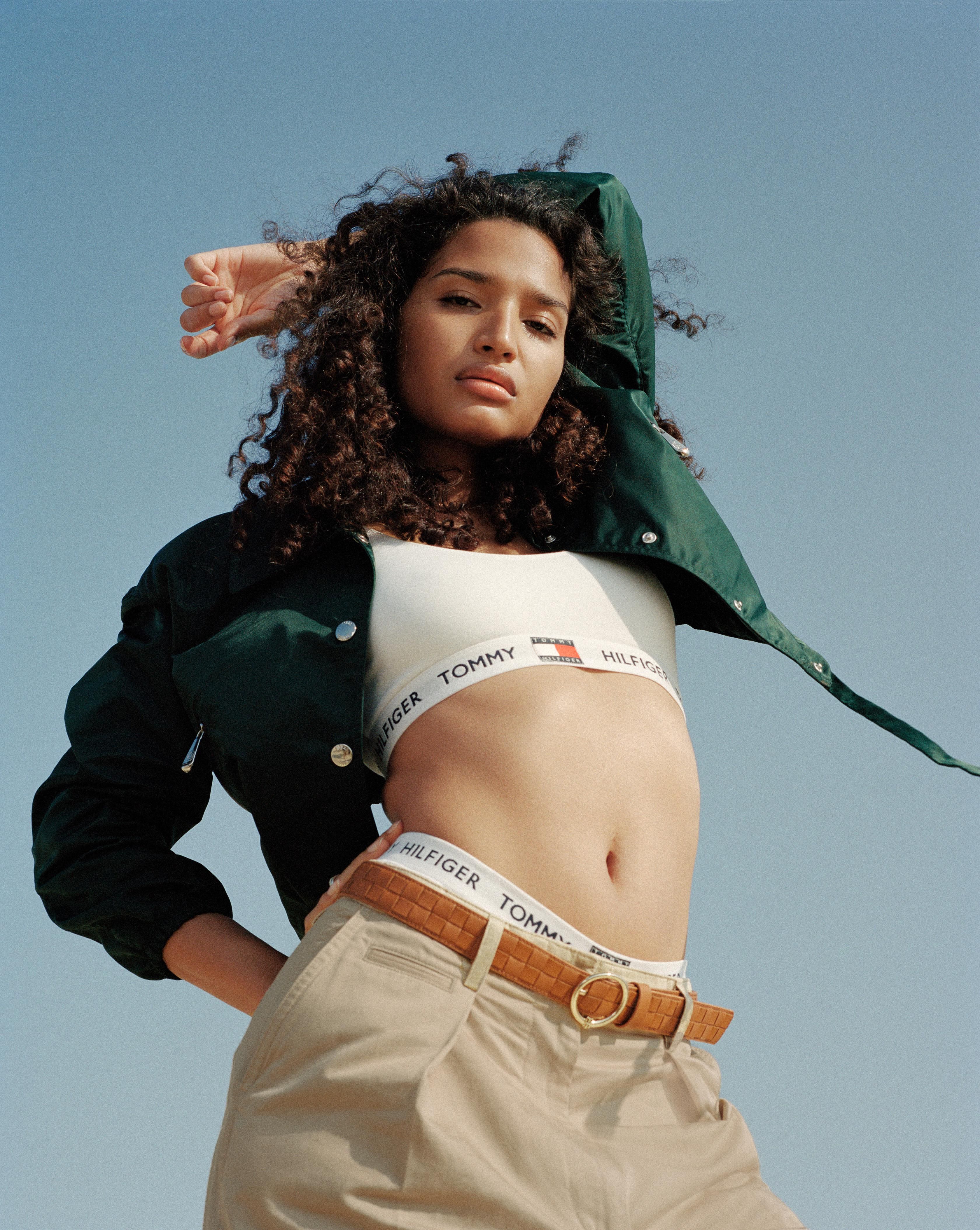 Indya moore store calvin klein