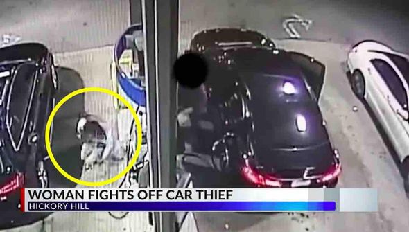 WATCH:Woman wallops would-be car thief at gas station, tosses him to the ground: ‘I’m not in the mood tonight’ WATCH:Woman wallops would-be car thief at gas station, tosses him to the ground: ‘I’m not in the mood tonight’