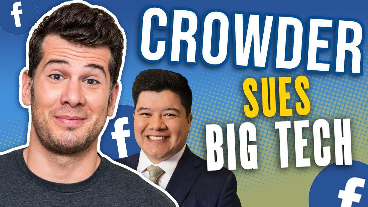 Steven Crowder SUES Facebook, Big Tech for 'guise' of political neutrality