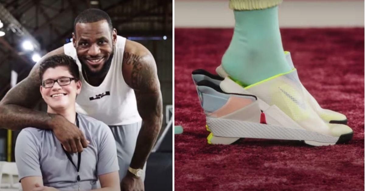 nike makes shoes for cerebral palsy