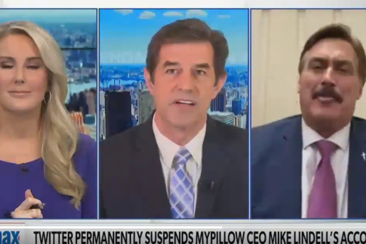All Fun And Games Until Newsmax Breaks Up With MyPillow Guy On Live TV