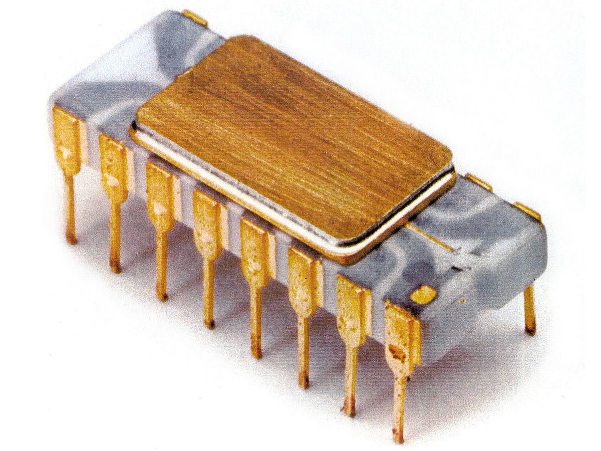 Chip Hall of Fame: Intel 4004 Mikroprozessor