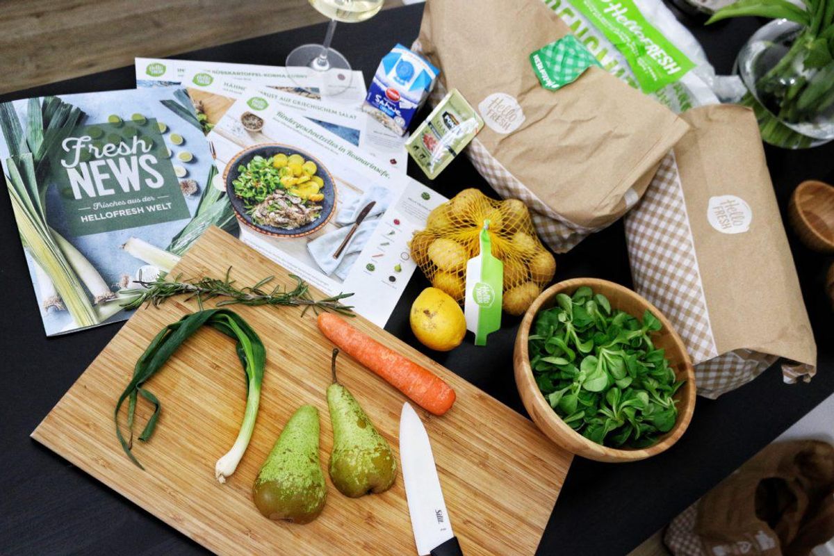 hellofresh pre-portioned meal kit