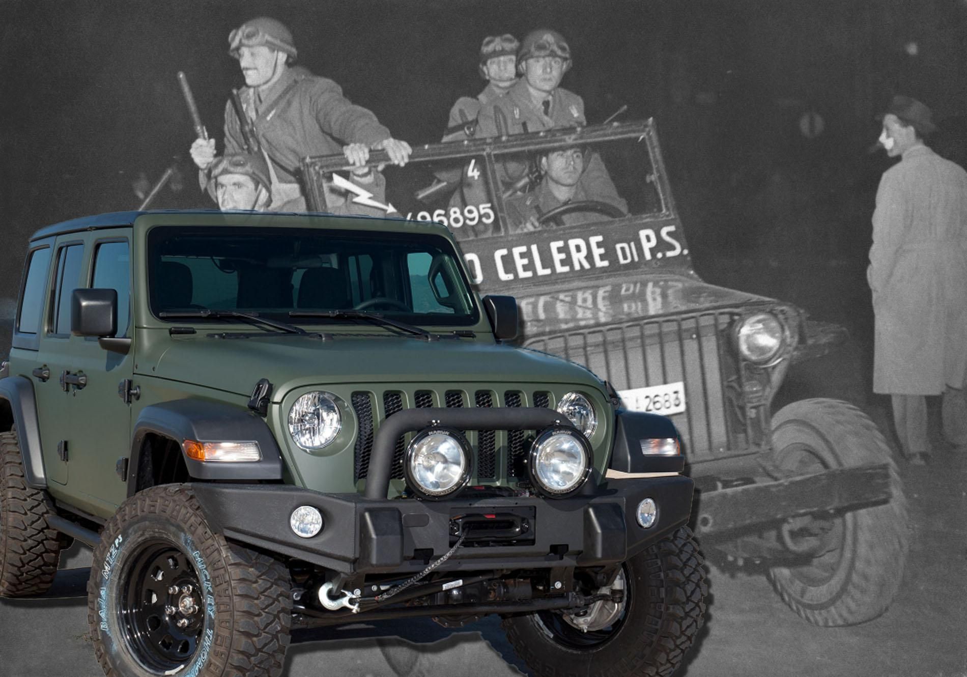 Dalla Willys alla Wrangler. La Jeep torna con l'Esercito Italiano