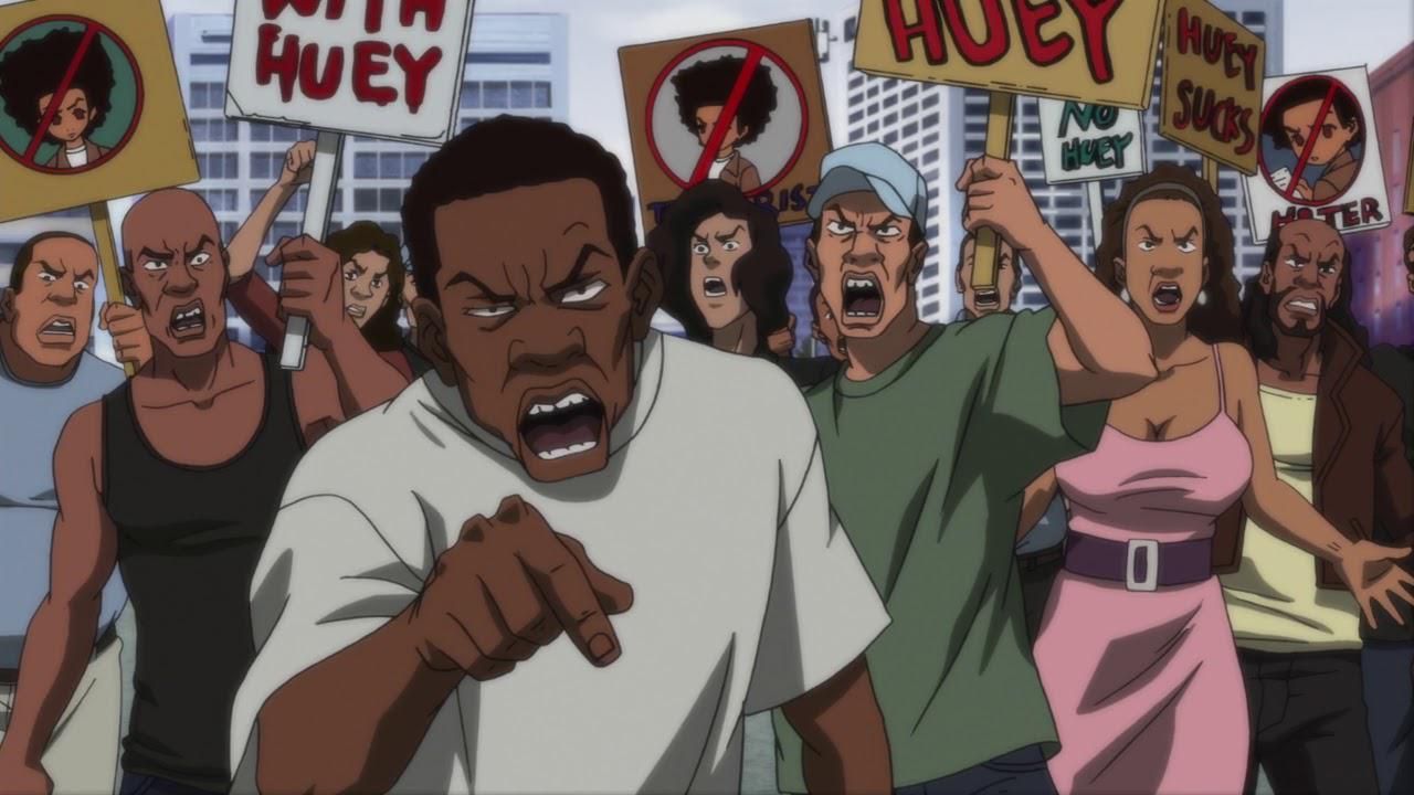 the boondocks episodes guess hoe coming to dinner